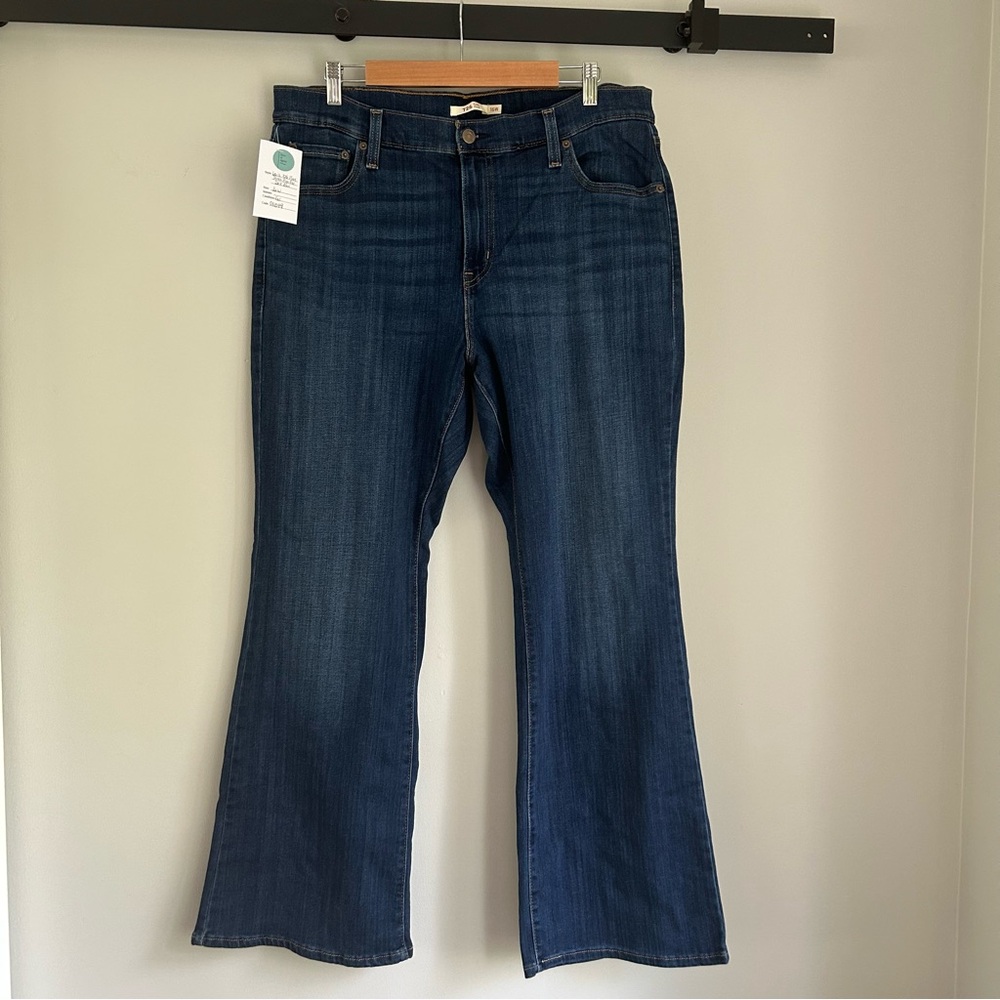 Levi's Dark Blue Bootcut Jeans